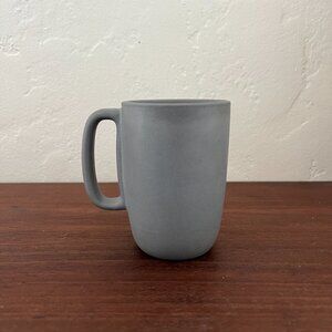 Vintage Large Mug Heath Ceramics Slate Grey matte coffee tea mug artisan pottery